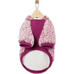 Frisco Textured Wubby 2-Tone Fleece Dog & Cat Hoodie -Frisco 742406 PT4. AC SS1800 V1693234032