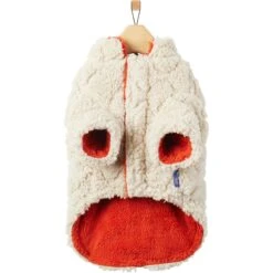 Frisco Medium Weight Quilted Sherpa Dog & Cat Zipper Coat -Frisco 744166 PT4. AC SS1800 V1692978614