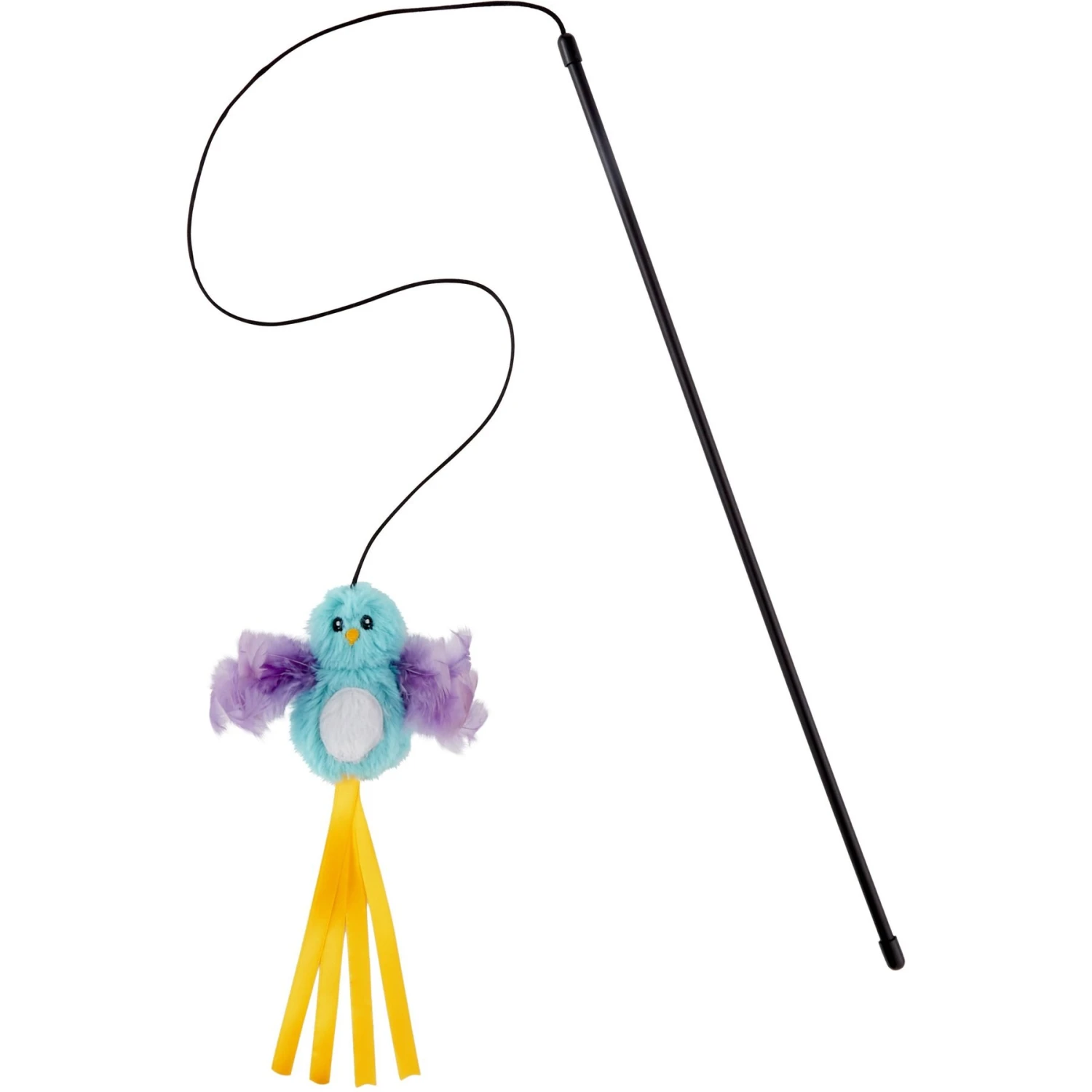 Frisco Colorful Springs Cat Toy & Frisco Bird With Feathers Teaser Wand Cat Toy With Catnip 8 Frisco Colorful Springs Cat Toy & Frisco Bird With Feathers Teaser Wand Cat Toy With Catnip - Image 6